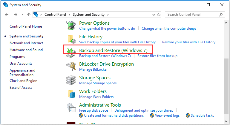 Use Backup & Restore